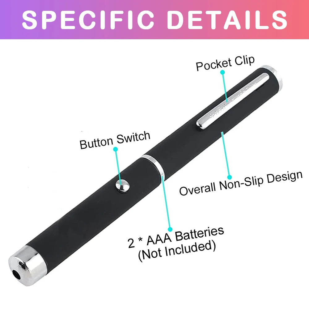 Laser Pointer Black Laser Pointer Small High Power 3 Color Laser Pointer