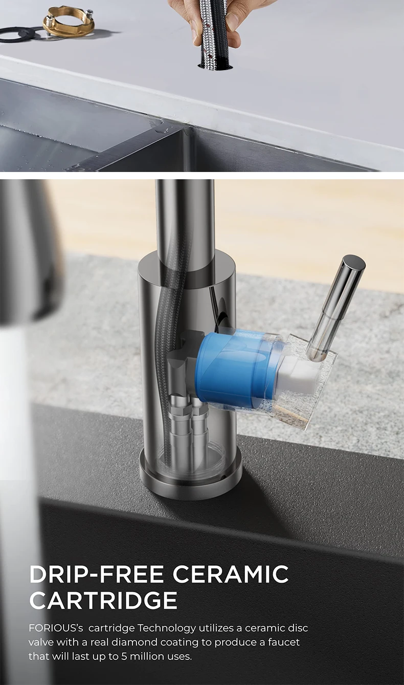 china manufacturer modern design types hot cold mixer faucet 304 sus stainless steel pull out water tap kitchen sink faucet tap