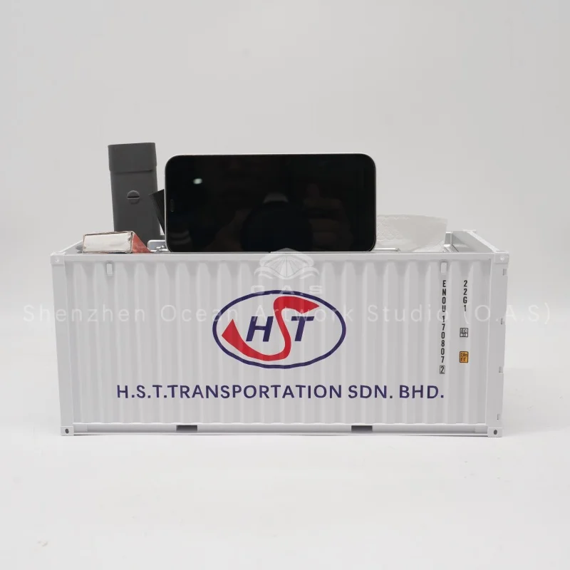 Yang Ming 20GP Shipping Container Tissue Box, crafted from premium ABS material with exquisite detail restoration of Yang Ming container features. Fully customizable with logos/colors, perfect as business gifts for freight/logistics partners. Multifunctional storage design, industrial style decor for office & home, durable and practical factory direct supply.Amber@vesselmodel.com Tel: +86 18038048785