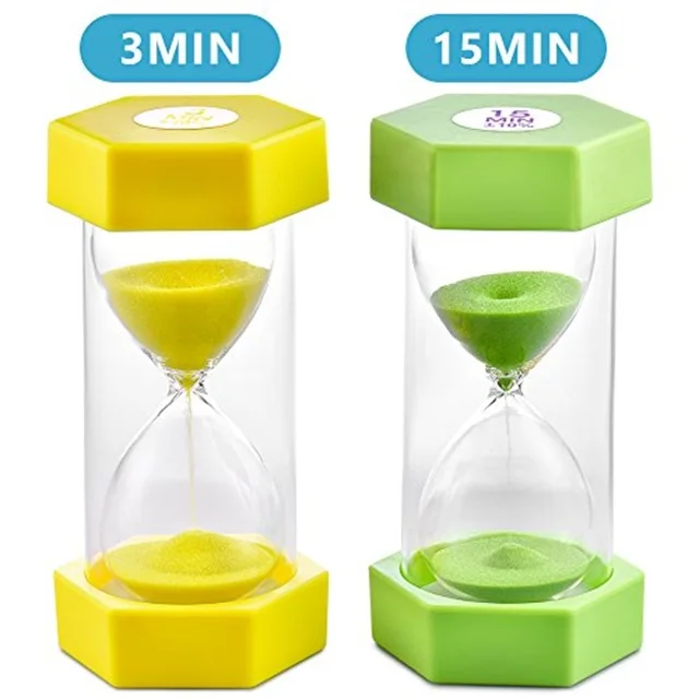 Custom Sand Timer Empty 120 min Angel Dynamic Quicksand Box Hour Glass Sand Timer