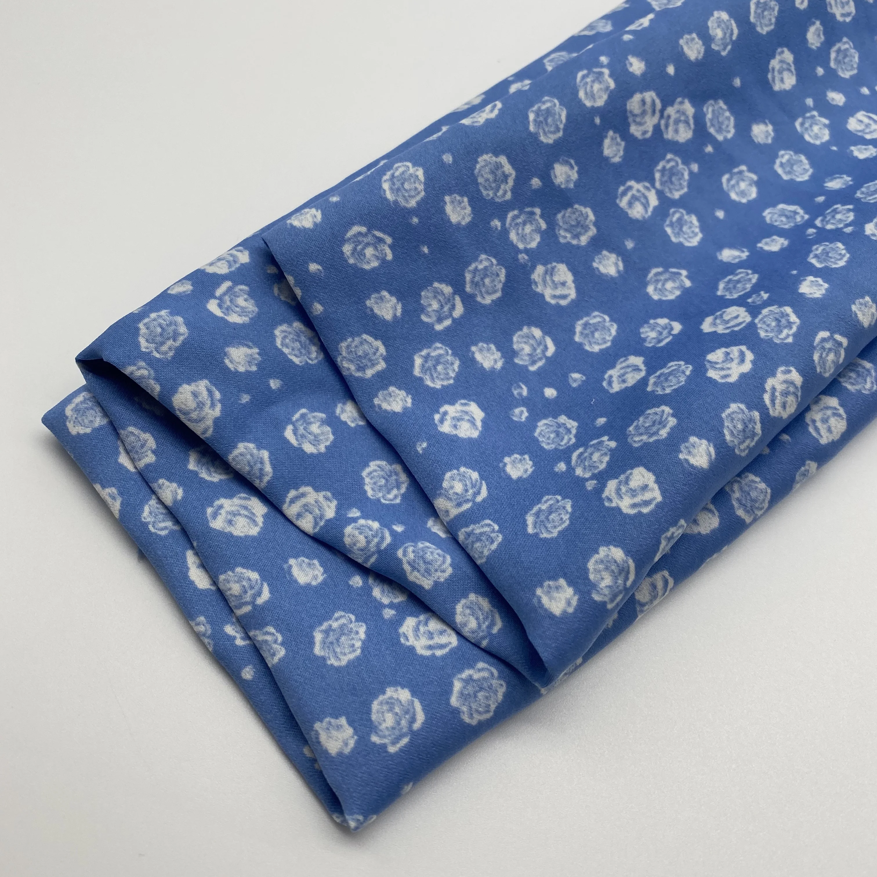 ITY атласная шифоновая ткань из микрофибры с принтом/цветочная принтом/морская островная нитью