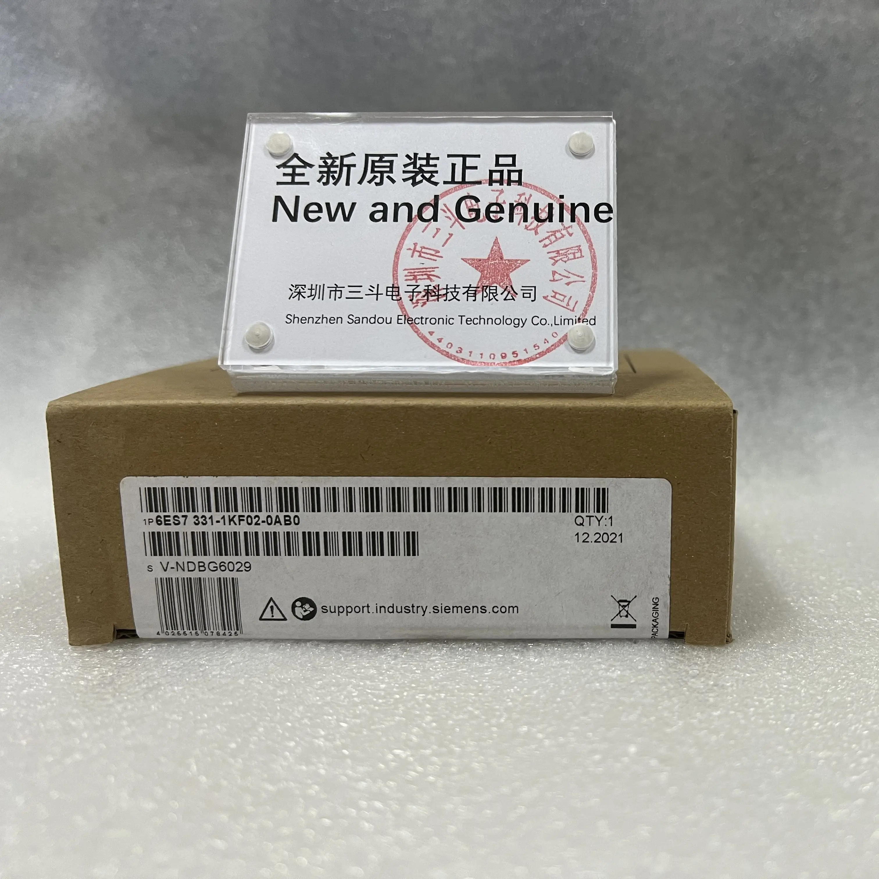 Siemens SIMATIC S7-300 Analog Input Module 6ES7331-1KF02-0AB0 Siemens SIMATIC S7-300 Analog Input Module 6ES7331-1KF02-0AB0