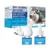 Reglas inglesas-solución calmante para perros-1 cabeza-2 líquidos