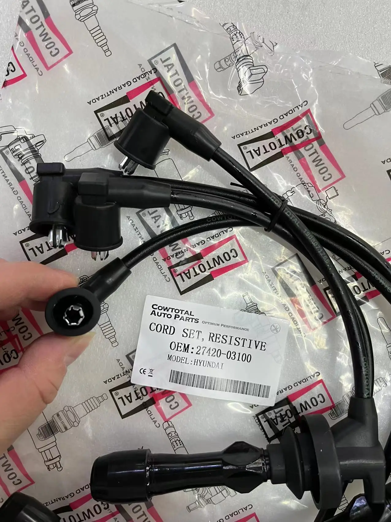 OEM 27420-03100 Ignition Cable Kit for Kia Picanto Rio III