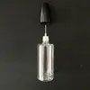 Clear bottle+Clear Tip+Black Cap
