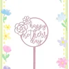 Fleurs Bonne fête des mères Rose (environ 8 cm)
