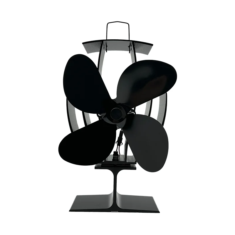 EJ Eco-friendly Fireplace Top Fan Burning Heat Powered Wood Stove