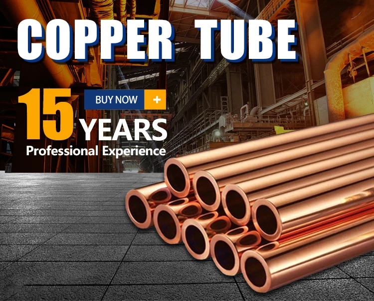 Medical Gas Degreased Copper Pipe Lpg Gas Copper Pipes 400mm Diameter