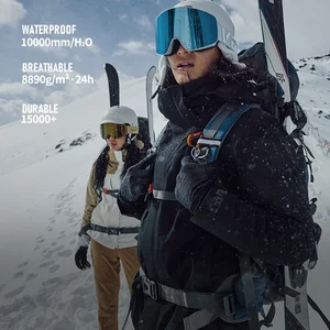 OEM ODM Outdoor 3-in-1 Waterproof Jacket New Professional Mountain Hiking Windproof Breathable 10000mm Hardshell Jackets