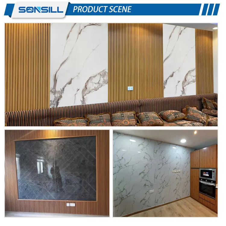 Waterproof Fireproof UV Marble Sheet Alternative PVC Sheet 3mm UV ...