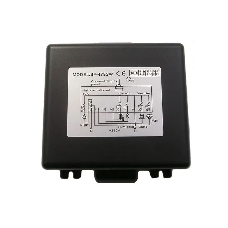 Smart Alarm Wifi Digital Display Temperature Humidity Controller for Medical Cabinet