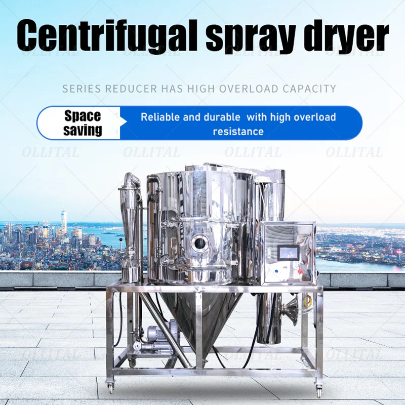 3l Large Observation Window Centrifugal Spray Dryer Fruit Concentrate