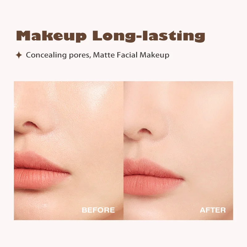 Hot Selling Private Label Matte Makeup Pressed Powder Long Lasting Setting Powder Waterproof Digital Printing Chemical Female