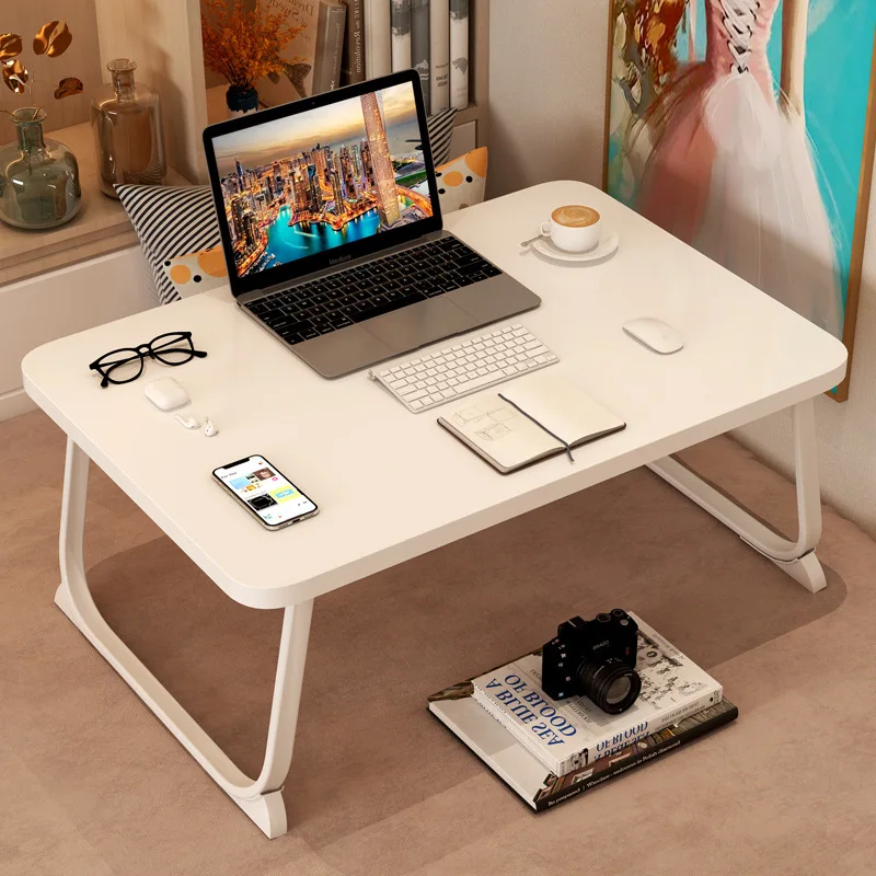 Portable Foldable Laptop Table 5 Dolor Plastic Study Desk Stand for Bed or Couch for Bedside or Couch Use