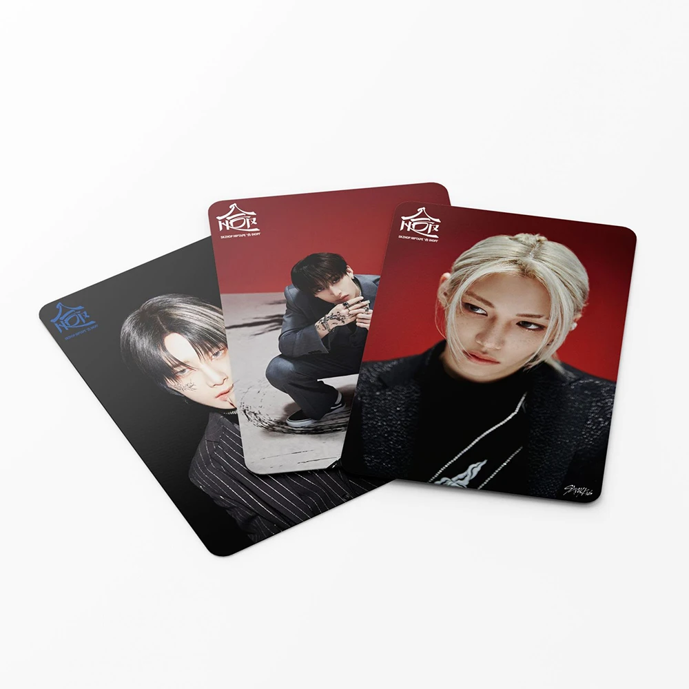 55Pcs/Set KPOP StrayKids HOP Japan Album Lomo Cards Hyunjin Felix