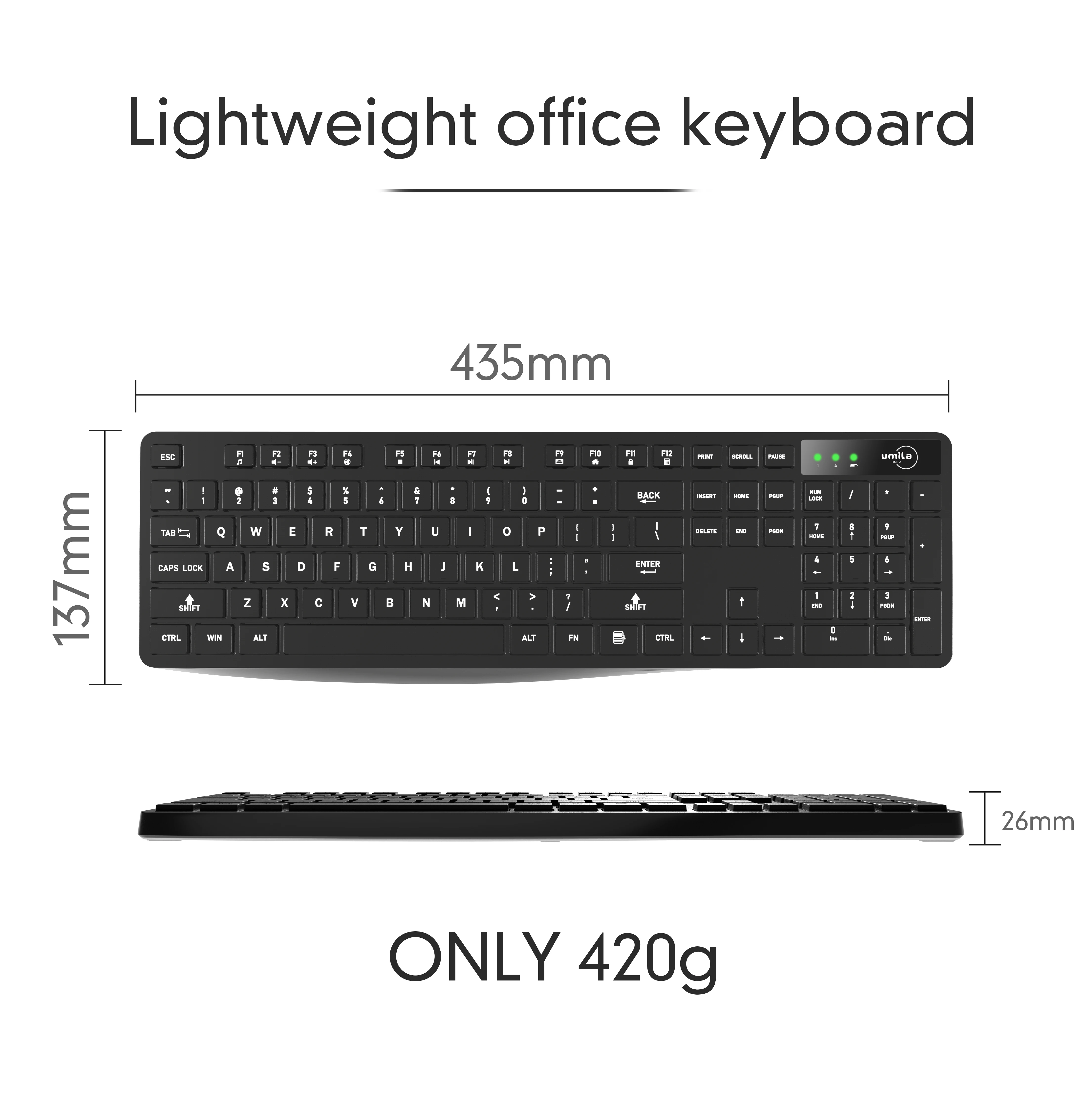 Fullsize Wireless Mouse And Keyboard Set 2.4ghz Silent Usb Wireless Keyboard Mouse Combos Buy