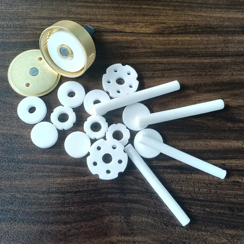 Car Air Freshener PE Aromatherapy Sticks Poly Ethylen Round Tablets Humidifier Sponge Stick Perfume Volatile PE Wicks
