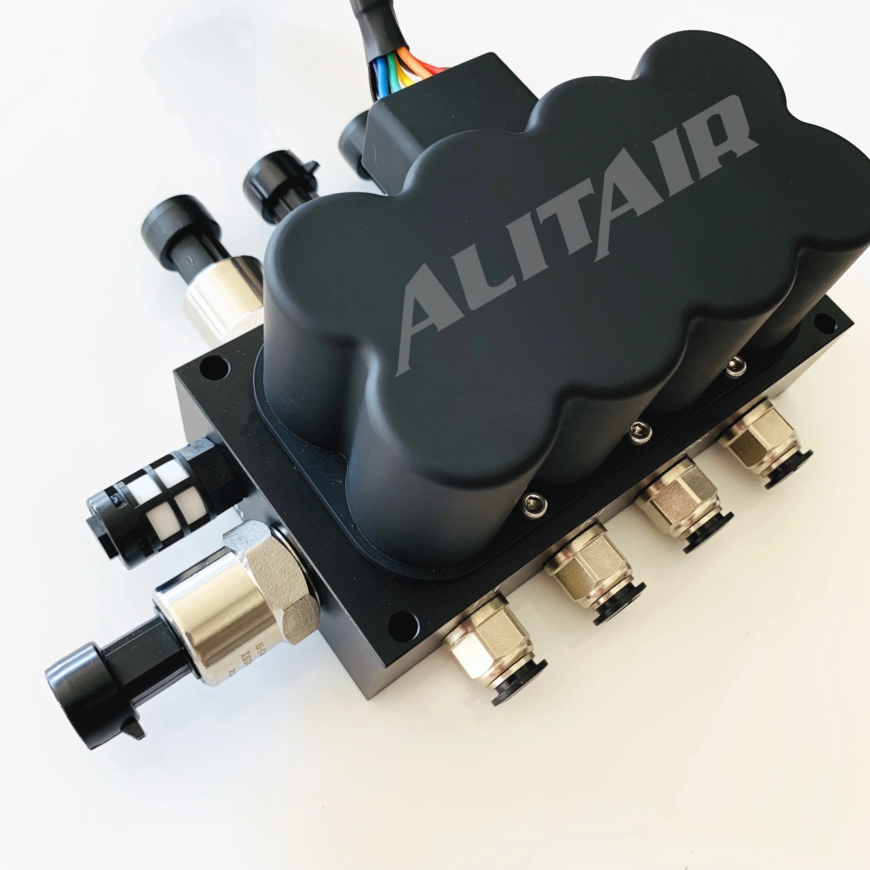 ALITair Type 8 Valves Air Suspension Solenoid Block 4 Corner Pneumatic Suspension Valve