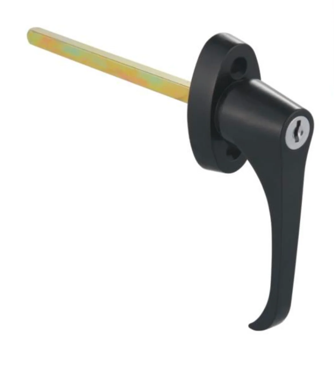 In Stock L-Handle Door Lock Set Waterproof Zinc Alloy Key Unlock for Shed Door Playhouse Chicken Coop