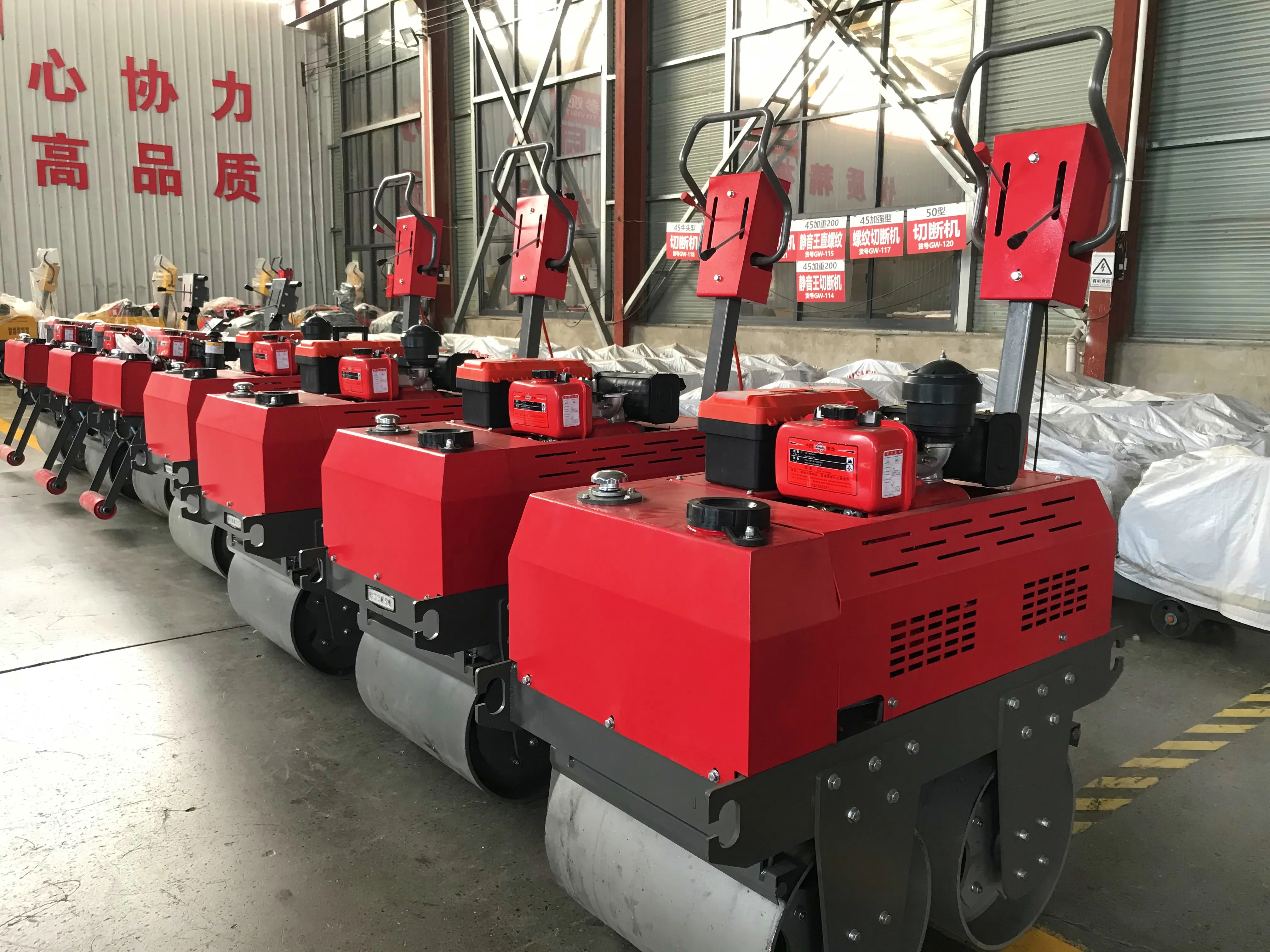 Высокое качество Мини дорожный каток гидравлический привод 1 тонна