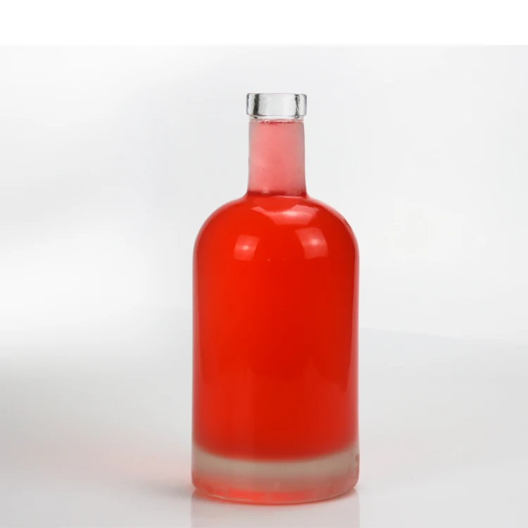 220ml 430ml 775ml 1400ml Screw Type Super Flint Glass Manufacturer Vodka Whisky Gin Spirits Liquor Bottle