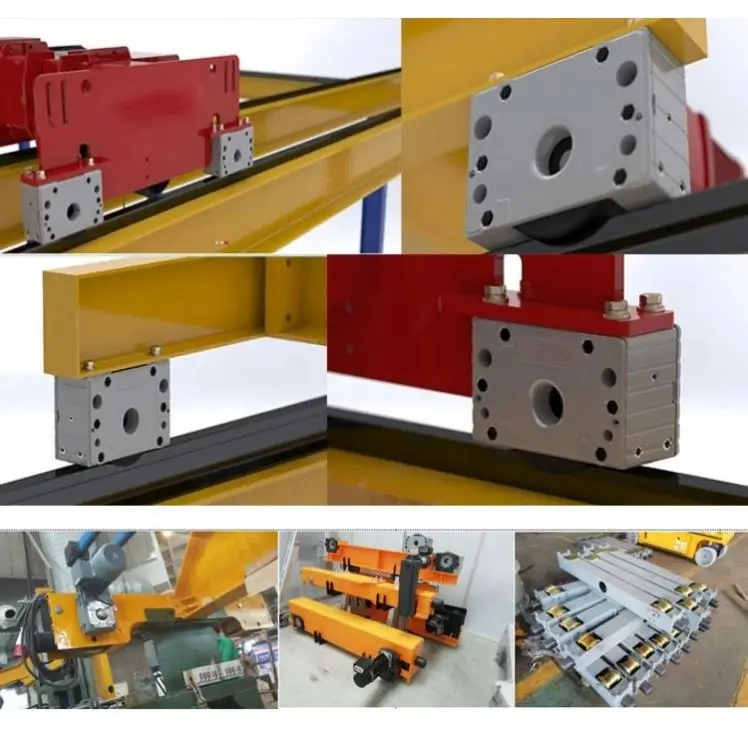 High Efficiency Wheel Block with Hallow Shaft for Overhead Crane Use-Material Handling Equipment Part