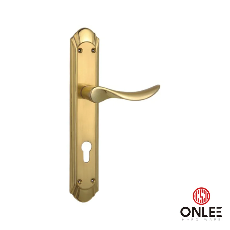 Modern Door Handle Levers Store Front Zinc Door Pull Handles Gate Door