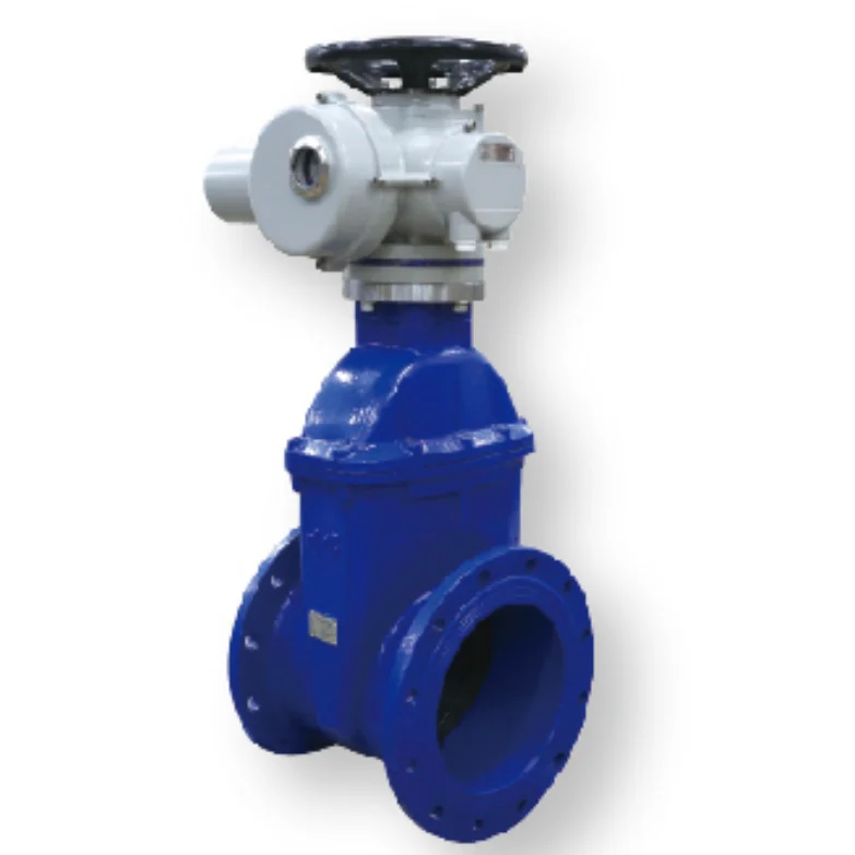 Flange Electric Gate Valve On/off Type Electric Motorized Multi Turn ...