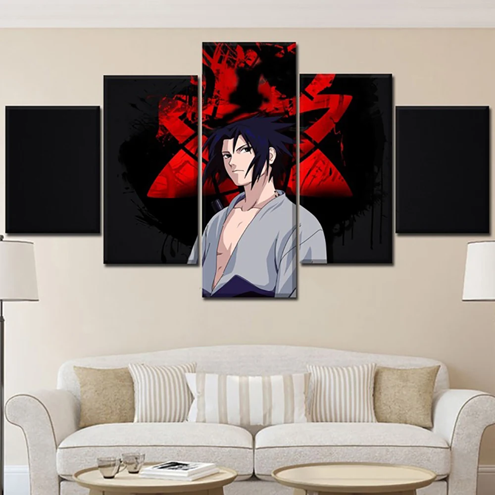 Sasuke Poster Anime Painting Wallpaper Wall Cover Christmas Gift Sofa  Background Decor Canvas Sticker For Home Decoration - Buy Anime  Painting,Painting,Wall Stickers Canvas Product on 
