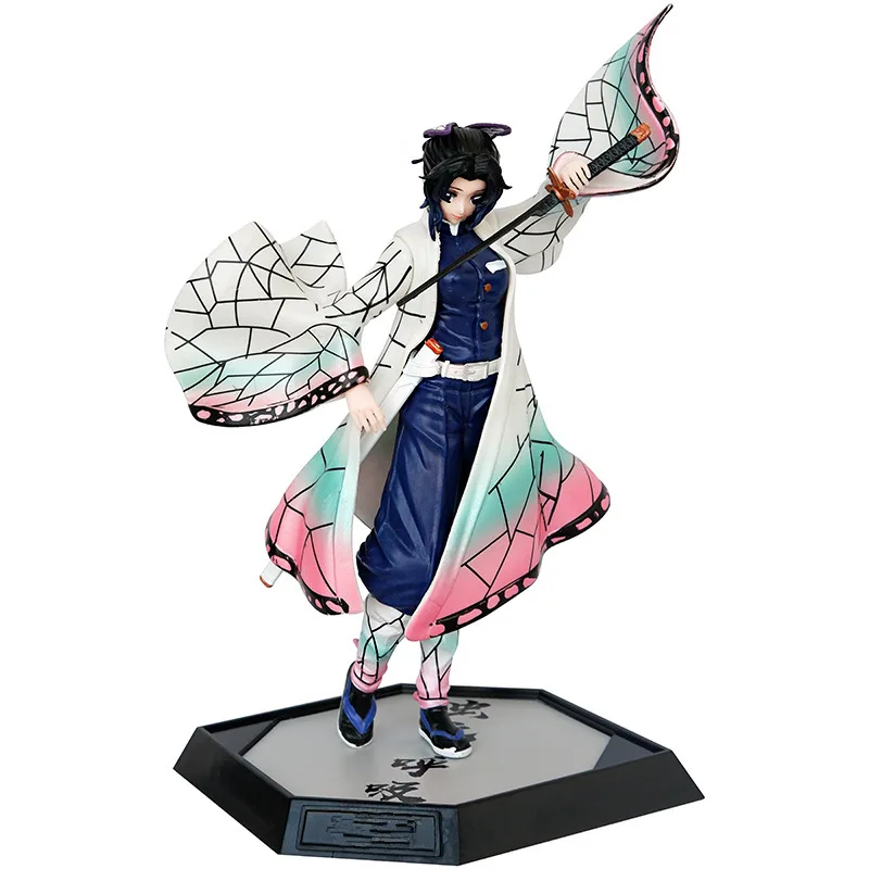 Estátua Senemi Shinazugawa: Caçador De Demônios Demon Slayer Kimetsu No Yaiba Anime Manga 30cm Mkp