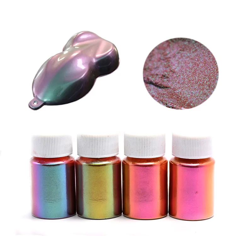 Paint With Pearl 25g Cyan Red Green Chameleon Paint Powder - Color Shift  Paint Pigment - For Any Custom Paint, Powder Coat, or Epoxy Coating