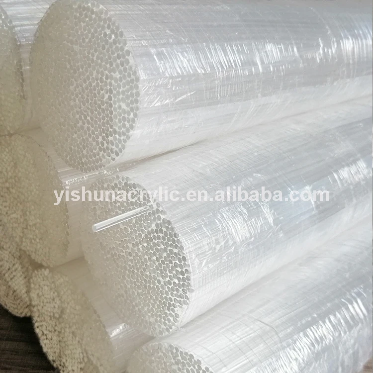 Wholesale 2mm 3mm 4mm 5mm 6mm Clear PMMA Plastic Acrylic Round Rod Stick