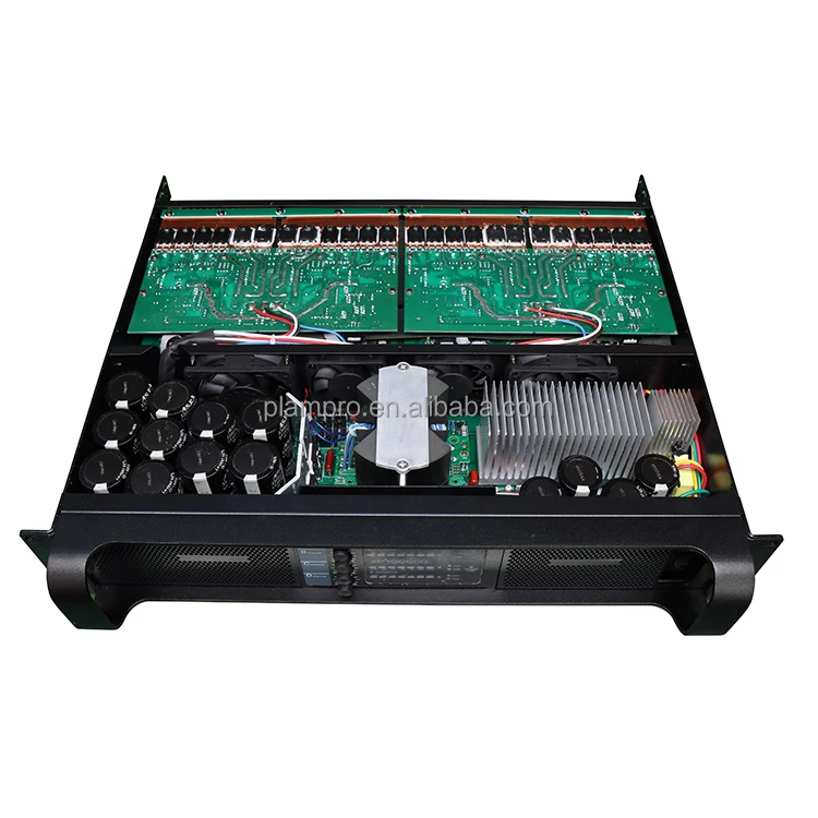 2u Class D Power Amplifier Digital 4 Channel 1350w Fp 10000 Power