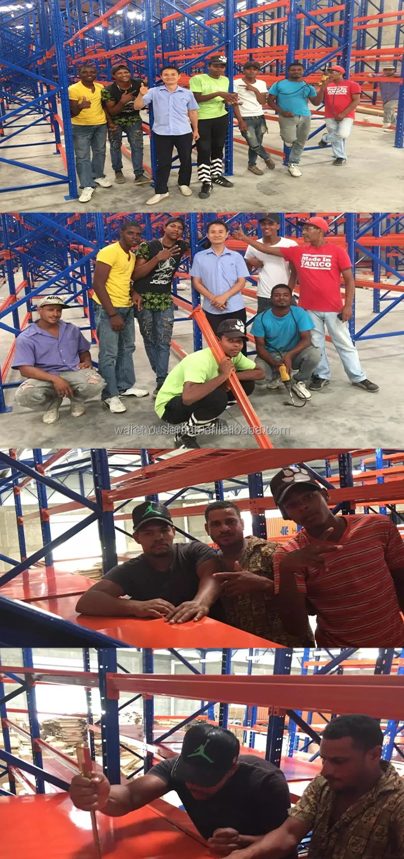 Factory Storage Heavy Racks Warehouse Racking Solutions High Bay Wide