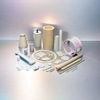 Alumina Ceramics High Frequency Porcelain Ceramic Head Talc Porcelain  99%Alumina Insulation Ceramics Tube Part