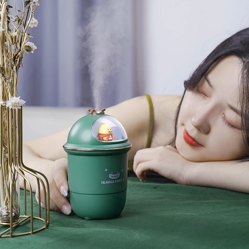 Fashion Crown Shape Air Humidifier Essential Oil Diffuser 500ml Humidifier Car Humidifier Air Purifier