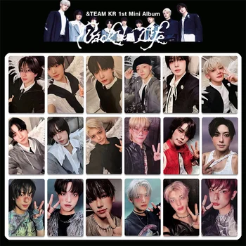 9Pcs/Set KPOP &TEAM Back to Life Mini Album US Ver Selfie Lomo