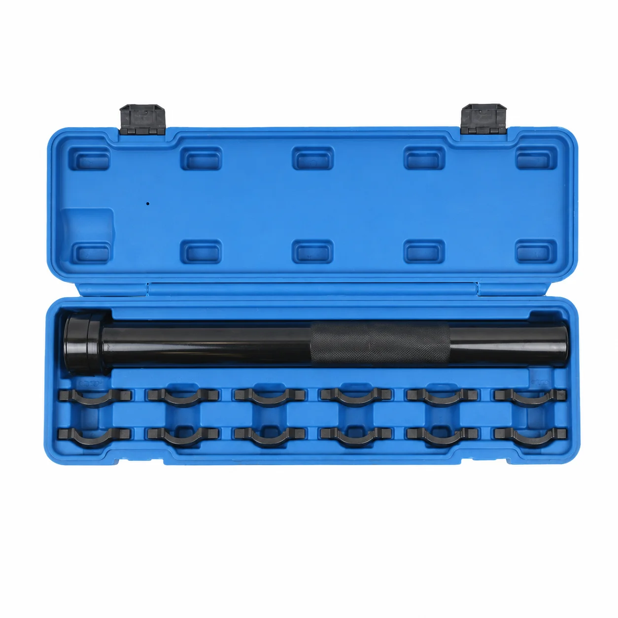 13PC Master Inner Tie Rod Removal Installation Tool Set 1/2 Inch Drive Steering Rack Service Kit with 12 Crowfoot Adapters