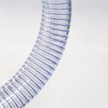 Flexible Clear PVC Steel Wire Reinforced Hose PVC Suction Hose