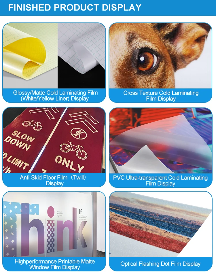Super High Quality Cross Texture Cold Laminating Film Roll Moisture Proof-Manufacturer Supply Wholesale Price factory