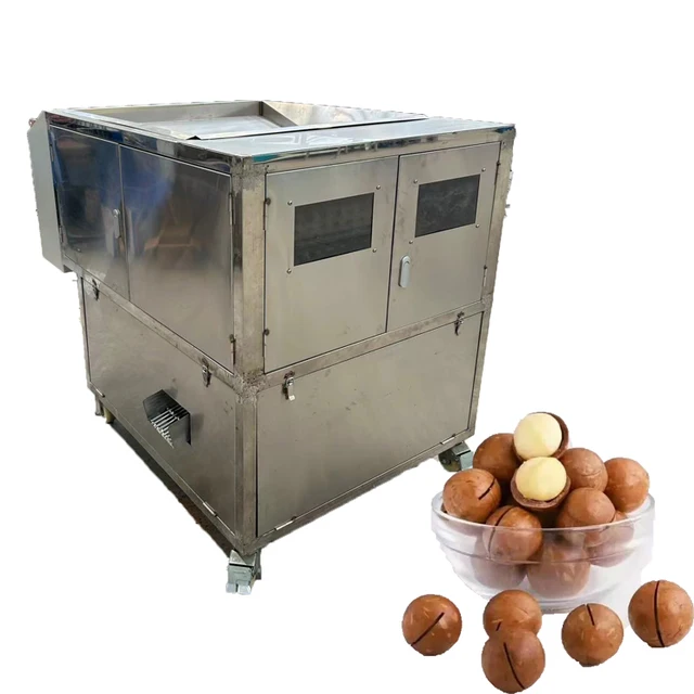 Macadamia nut cutting machine  Electric macadamia nut cutting machine  Small macadamia nut cutting machine