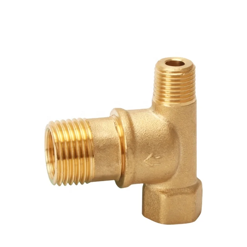 Brass Safety One Way Direct Valve Relief Valve For Firefighting System BJ53002
