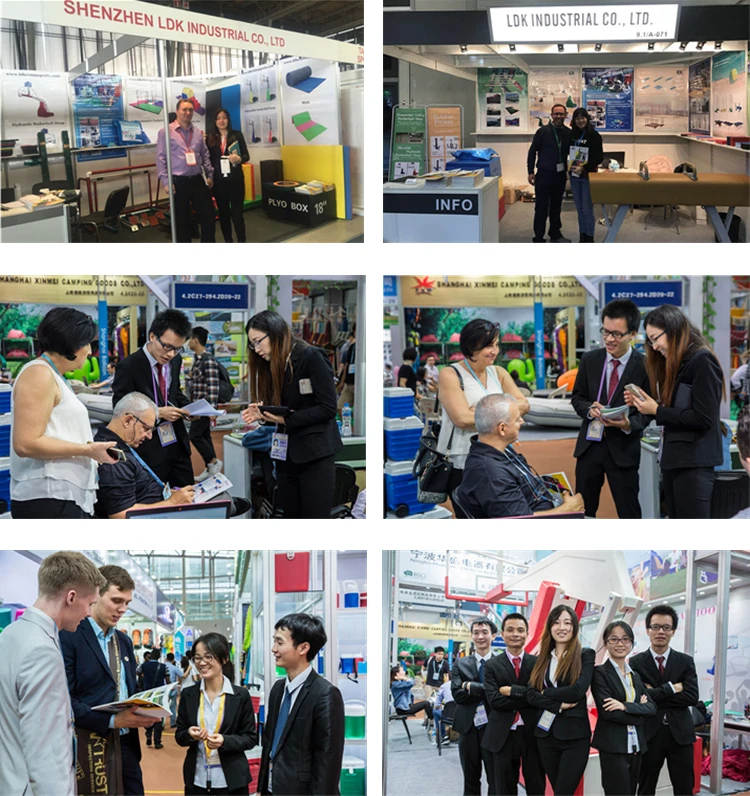 LDK Factory Price Pink Gym Landing Mat Gymnastics Floor Mat Balance Beam Mat