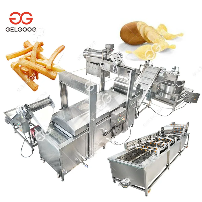 GELGOOG Lays Crisp Chips Making Machine Sweet Potato Chips Production Line for Sale