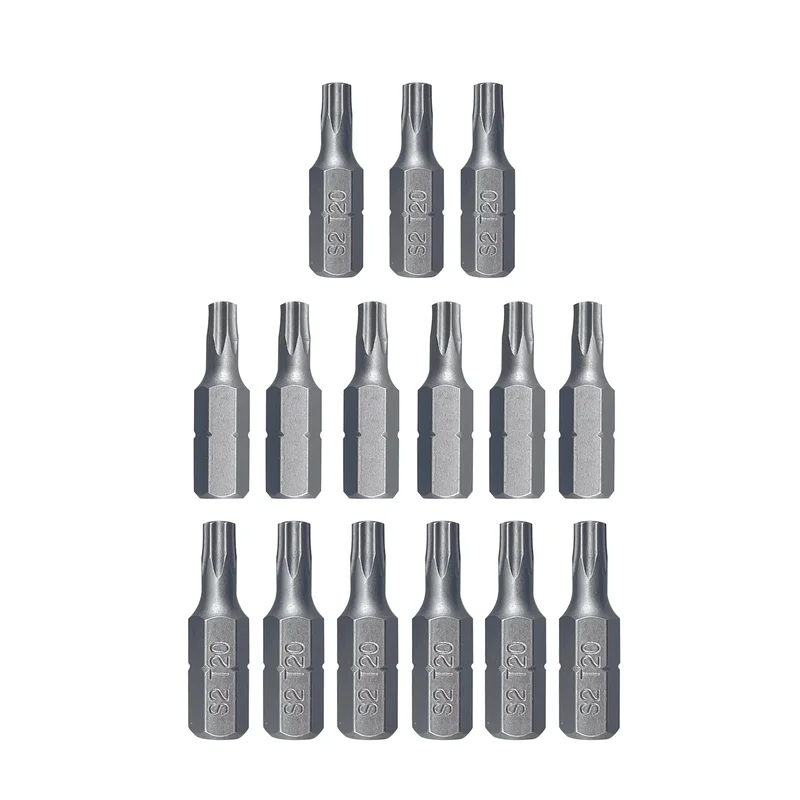 MOYOTEC Hot Selling S2 Material 25mm Tamper-Proof Security Torx Screwdriver Bit Set Industrial Grade