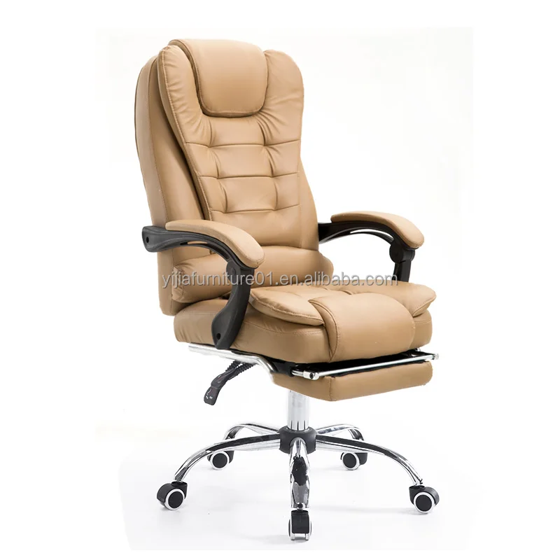 Modern Executive Chair Office Black High Back Leather Office Chairs