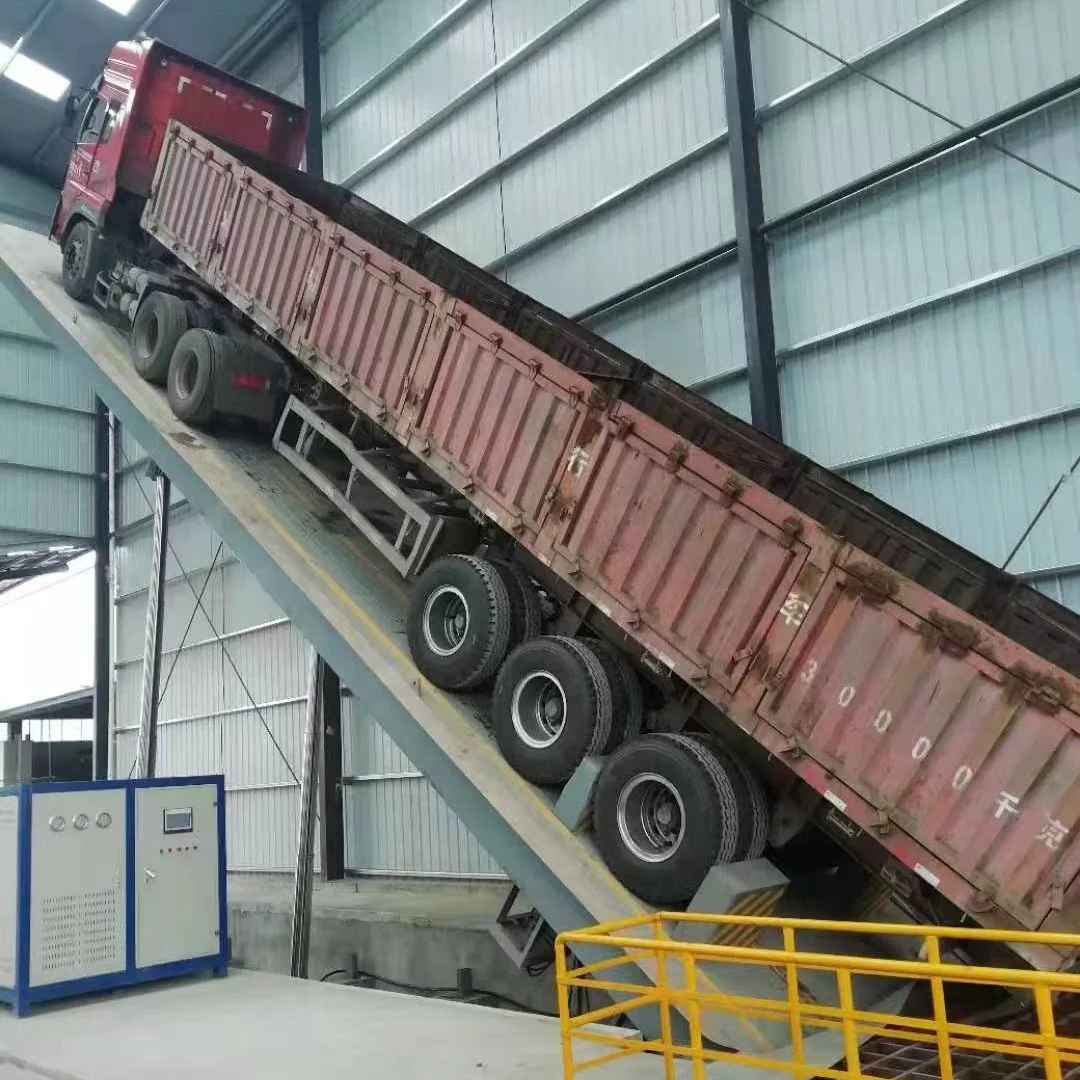 Modern Crane MC 100T Hydraulic Truck Tipping Platform 25Mx3M Table ISO/CE Certified Made in China