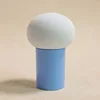 Blue mushroom headband handle