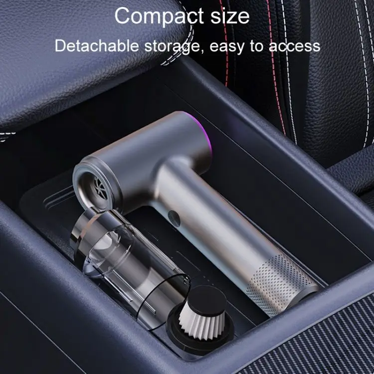 Portable Dual-Use 11000Pa Strong Suction Vacuum Cleaner 2-in-1 ABS Handheld Cleaning for Cars and Homes - view 6