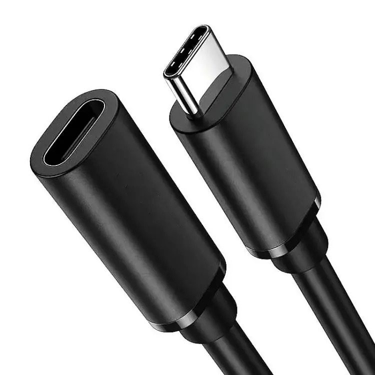 20cm Short USB-C 3.1 Male to USB 3.0 Female OTG Adapter Converter Cable Cord Pure Copper Right-Angle Connectors for Printer Use